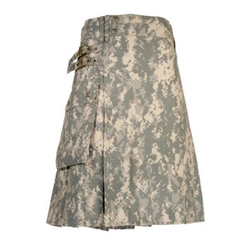 US Army Sage Camo Commando Kilt