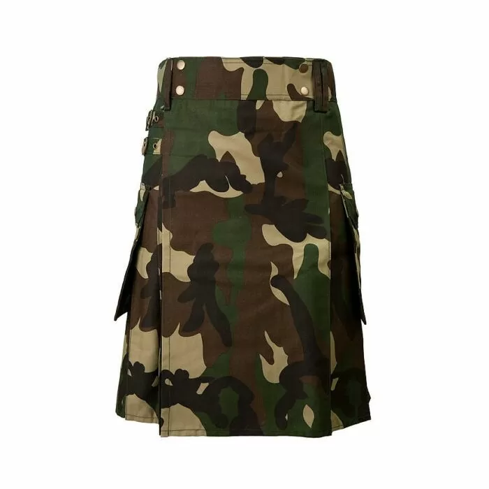 Woodland Camo Sports Utility Kilt